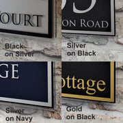 Large House Number Signs or Address Plaques