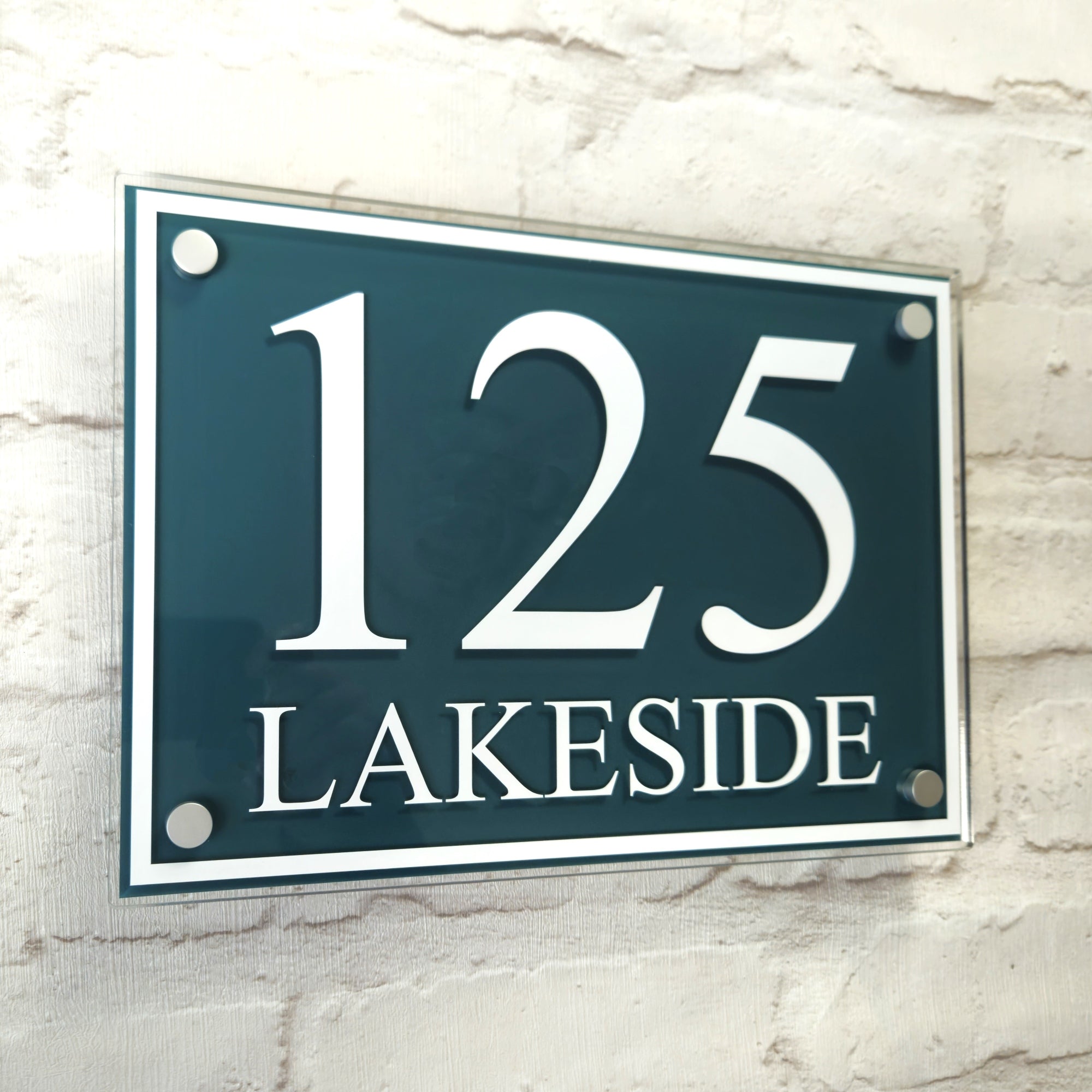 Large House Number Signs Large House Number Signs