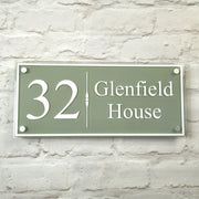 Large Traditional House Number Sign/Address Plaque