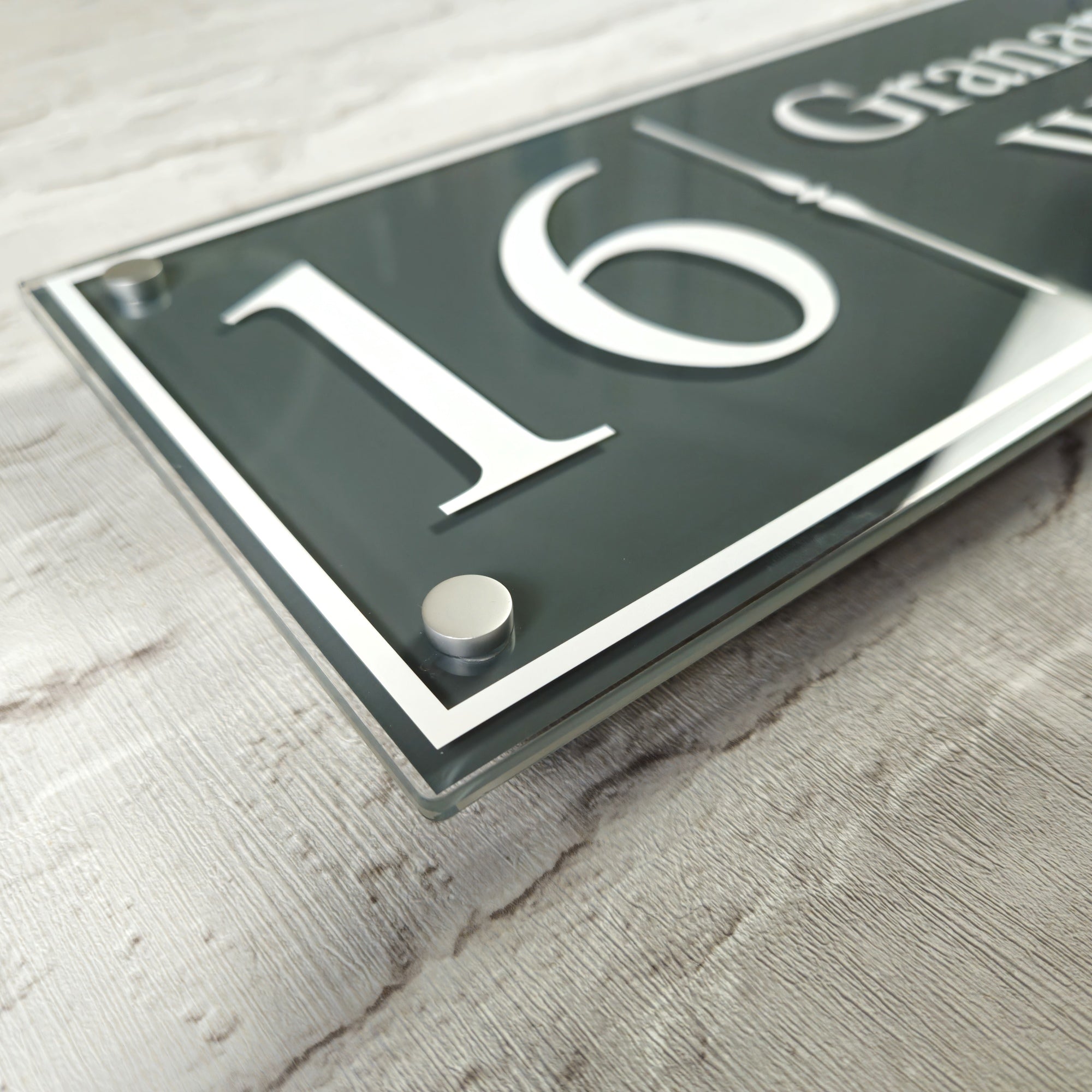 Large Traditional House Number Sign/Address Plaque | House Sign Solutions