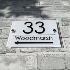 Rectangle Directional Sign/House/Name Plaque