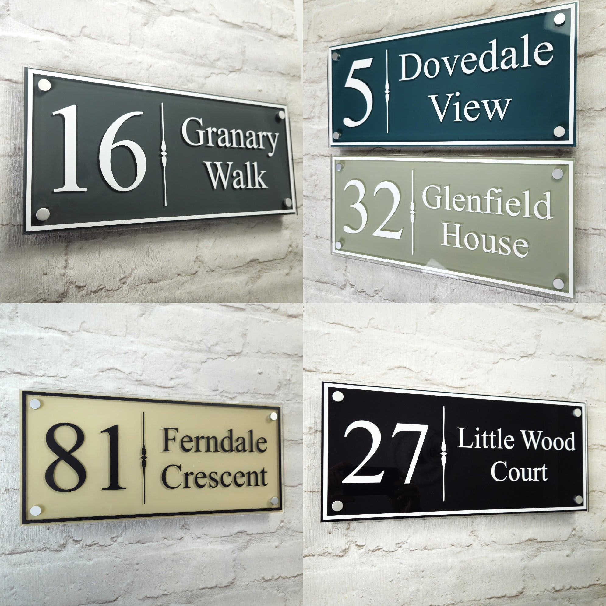 Personalised House Signs & Address Plaques | House Sign Solutions