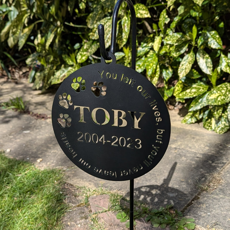 Personalised Pet Memorial Plaque