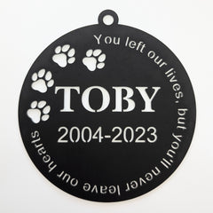 Personalised Pet Memorial Plaque
