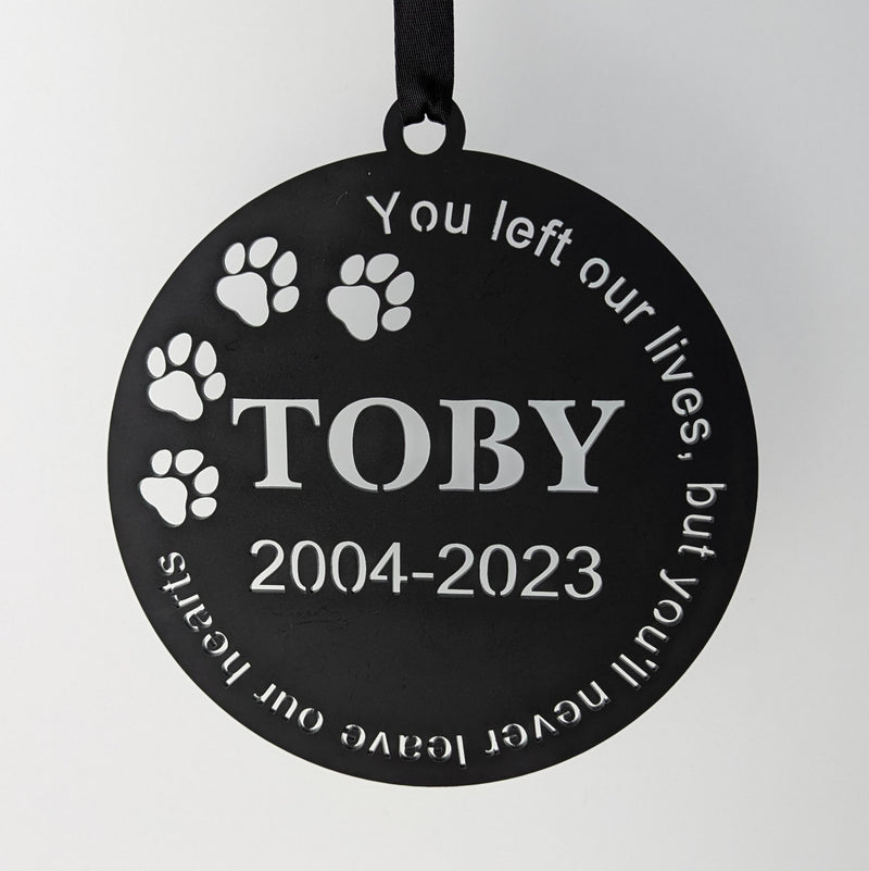 Personalised Pet Memorial Plaque