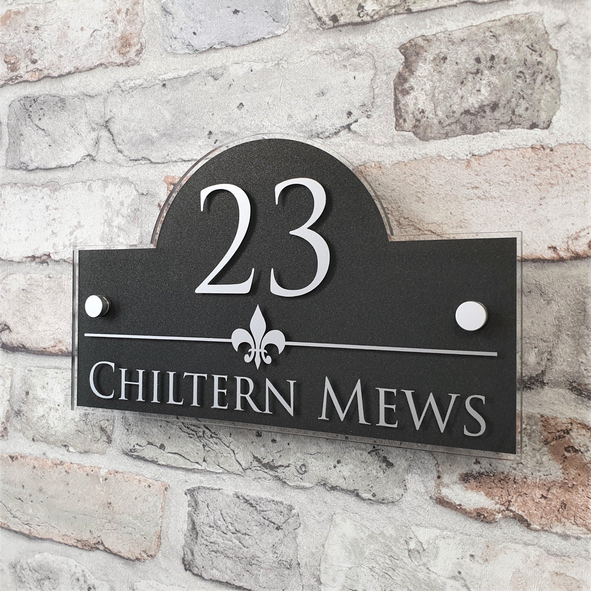 Residential Address Plaques House Address Sign Bespoke 3D Address