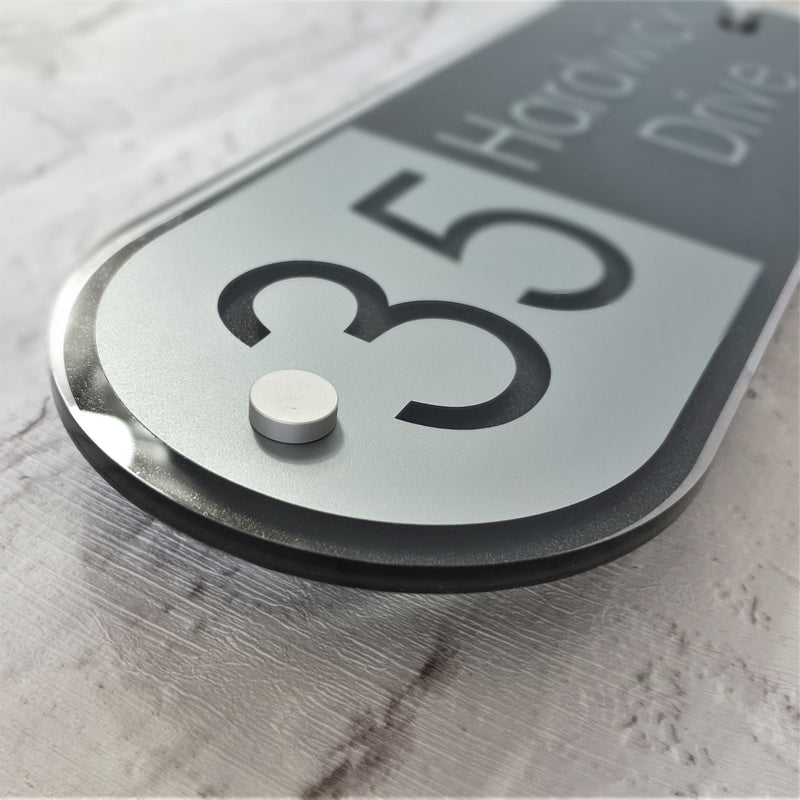 Modern House Name & Number Plaques