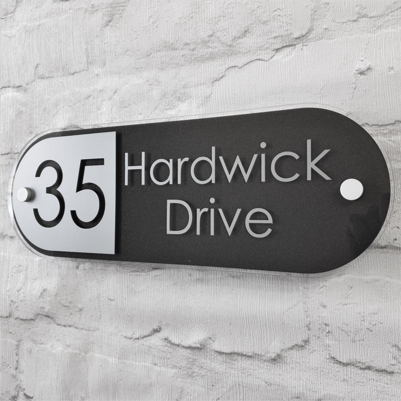 Modern House Name & Number Plaques