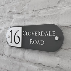 Modern House Name & Number Plaques