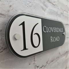 Modern House Name & Number Plaques