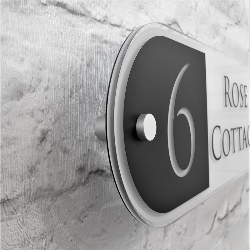 Modern House Name & Number Plaques