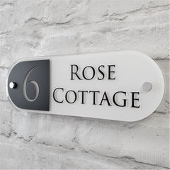 Modern House Name & Number Plaques