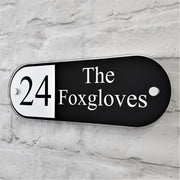 Modern House Name & Number Plaques