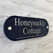 Modern House Name Plaque
