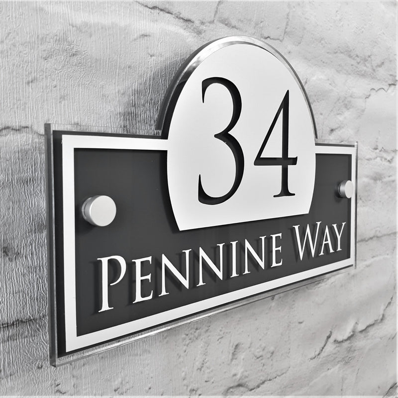 Modern Address Plaques & Number Sign