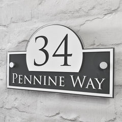 Modern Address Plaques & Number Sign