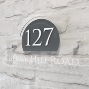 Modern Address Plaque/House Number Door Sign