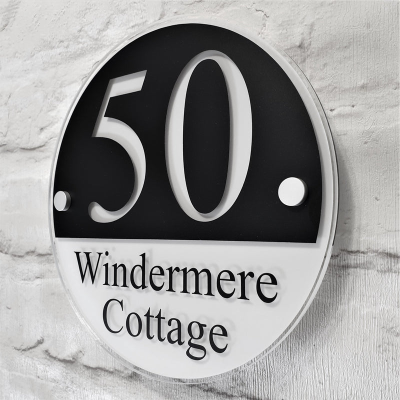 Round Plaques from 'House Sign Soloutions